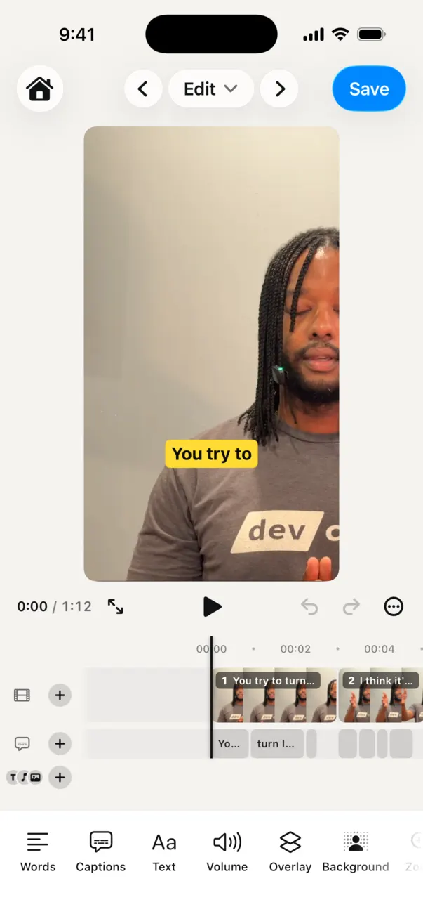 Edit: the cut with captions on.